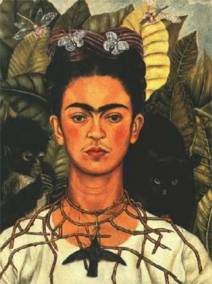 “Self Portrait” – Frida Kahlo